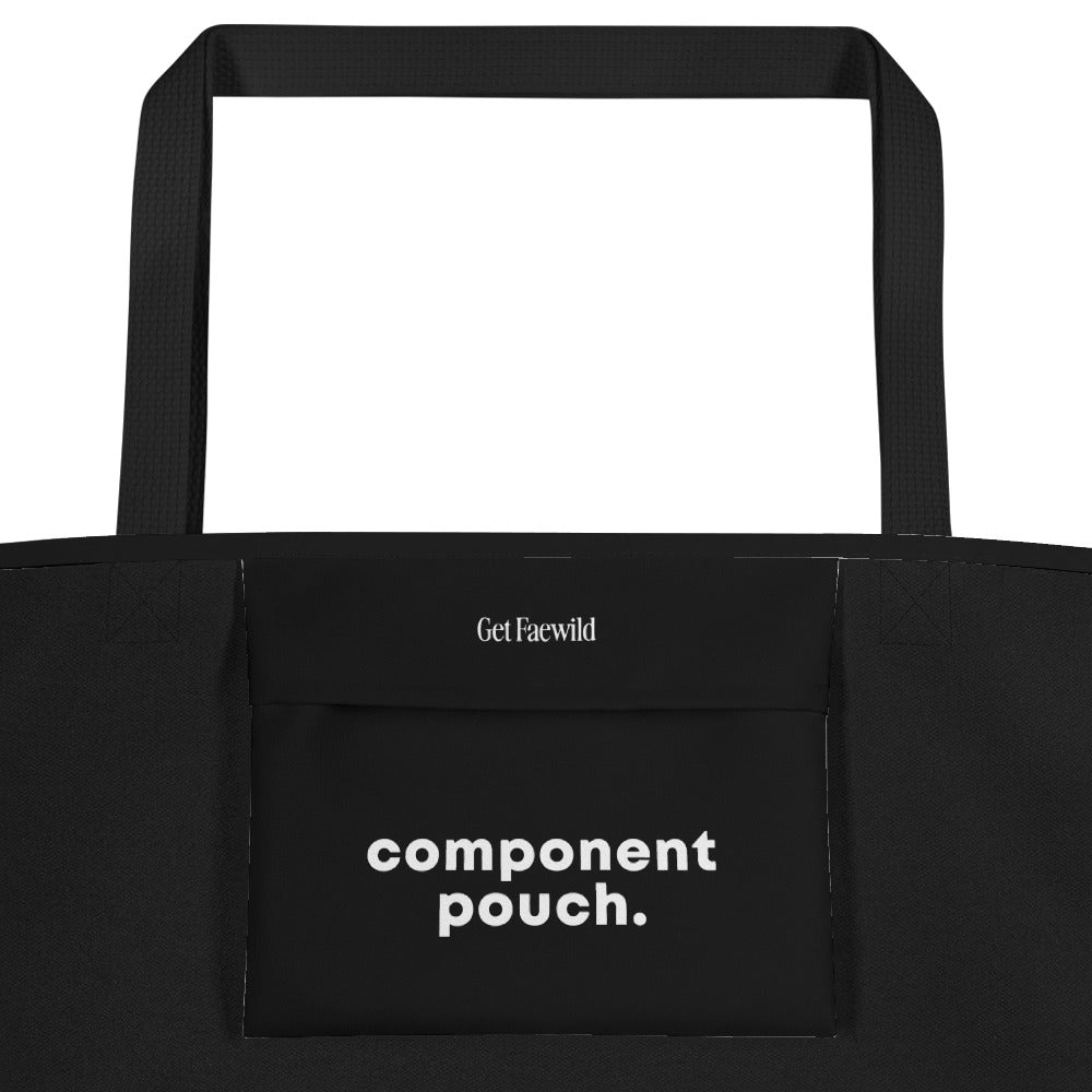 BBEG tote with dice pocket