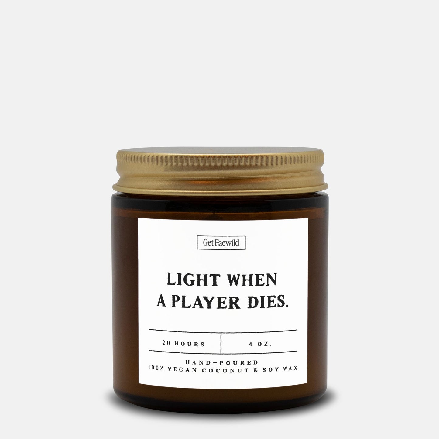 light when a player dies D&D candle