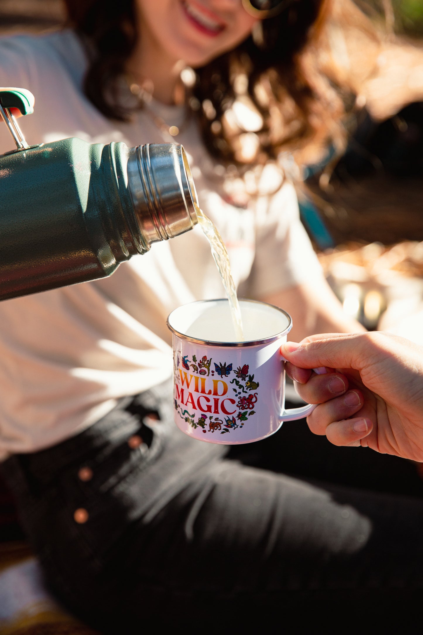 D&D wild magic camp mug