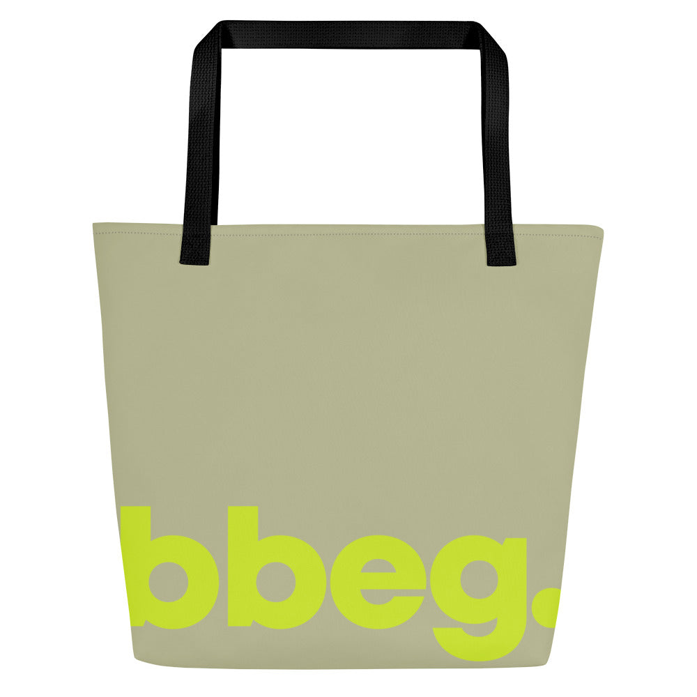 BBEG tote with dice pocket