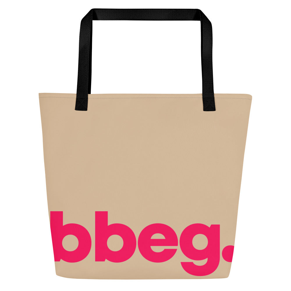 BBEG tote with dice pocket