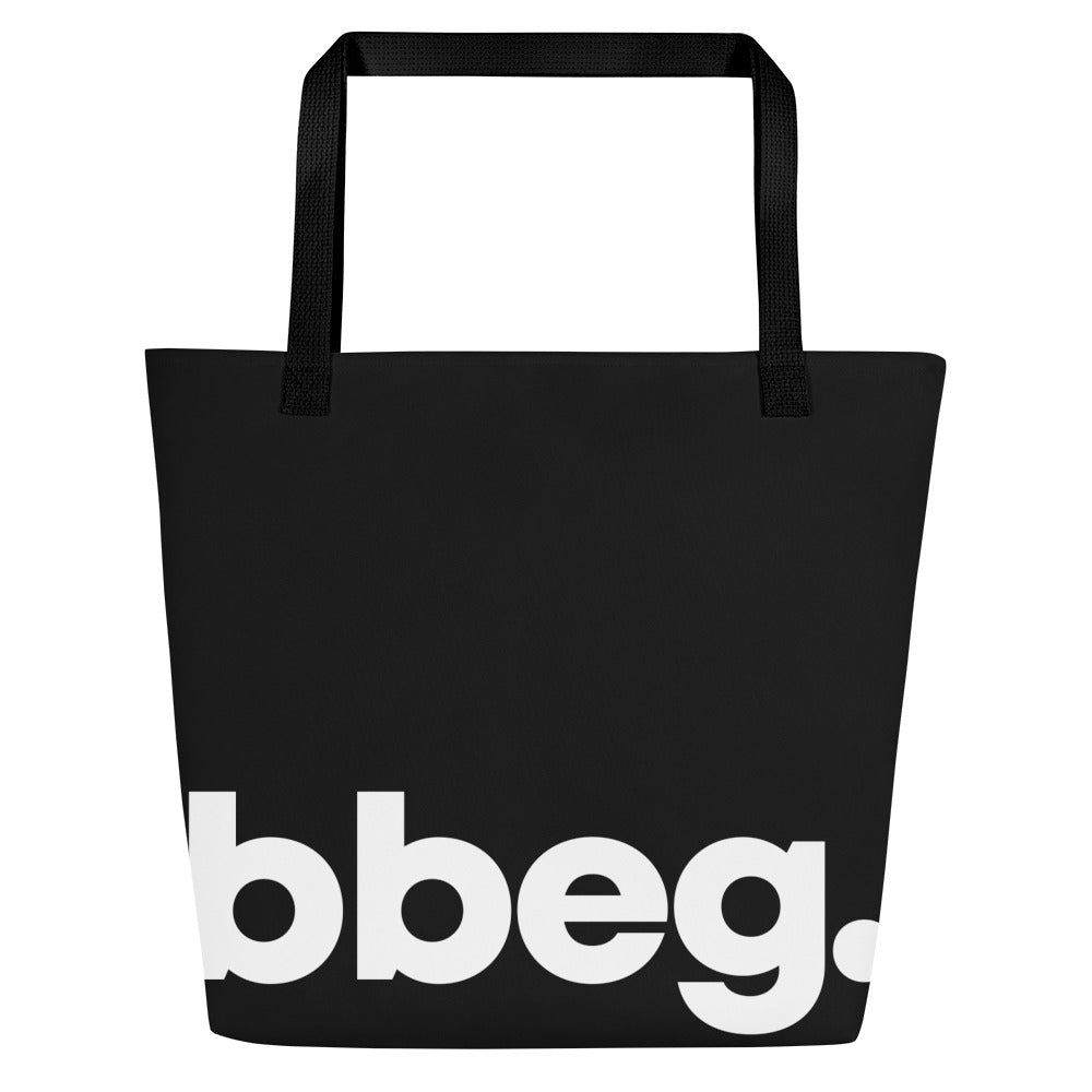 BBEG tote with dice pocket