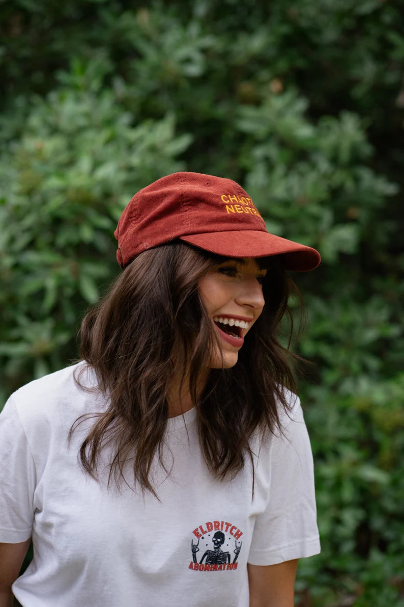 D&D alignment vintage dad cap - Main Image