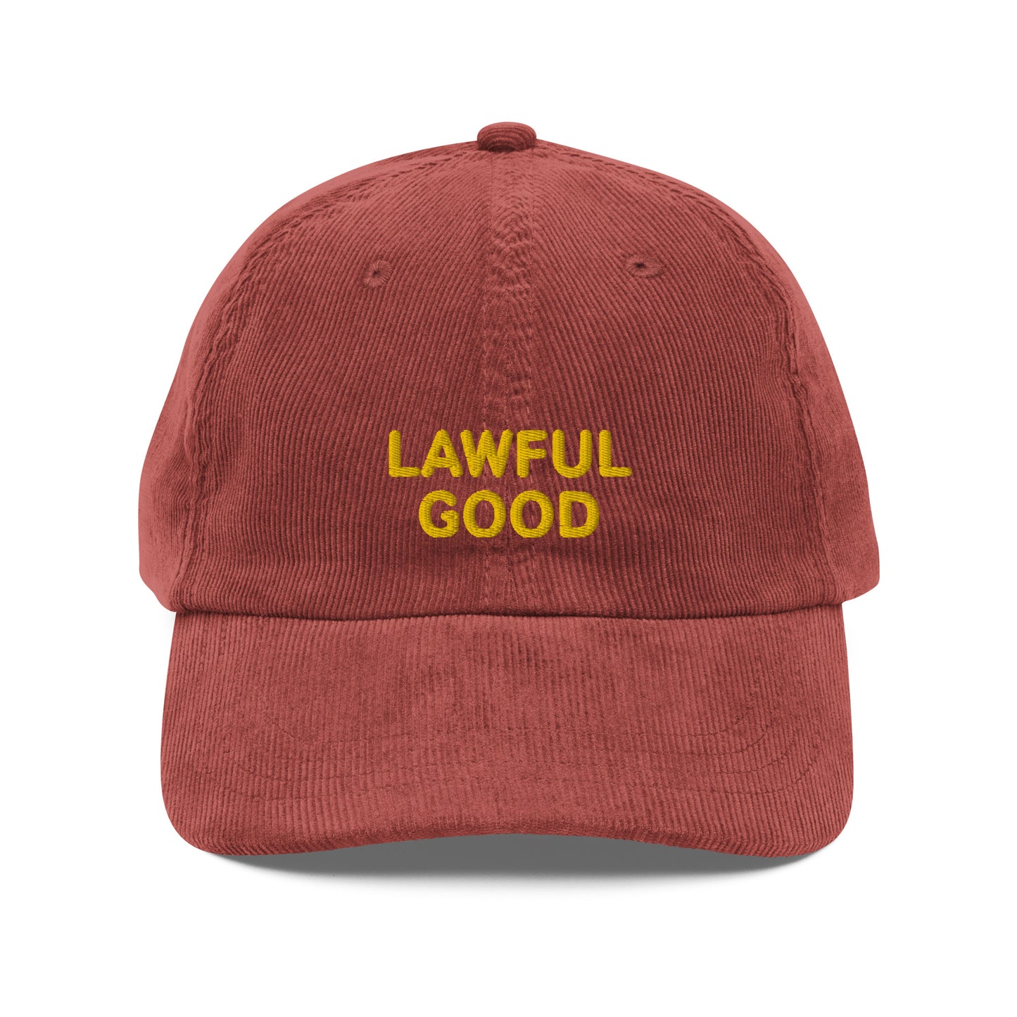 D&D alignment vintage dad cap