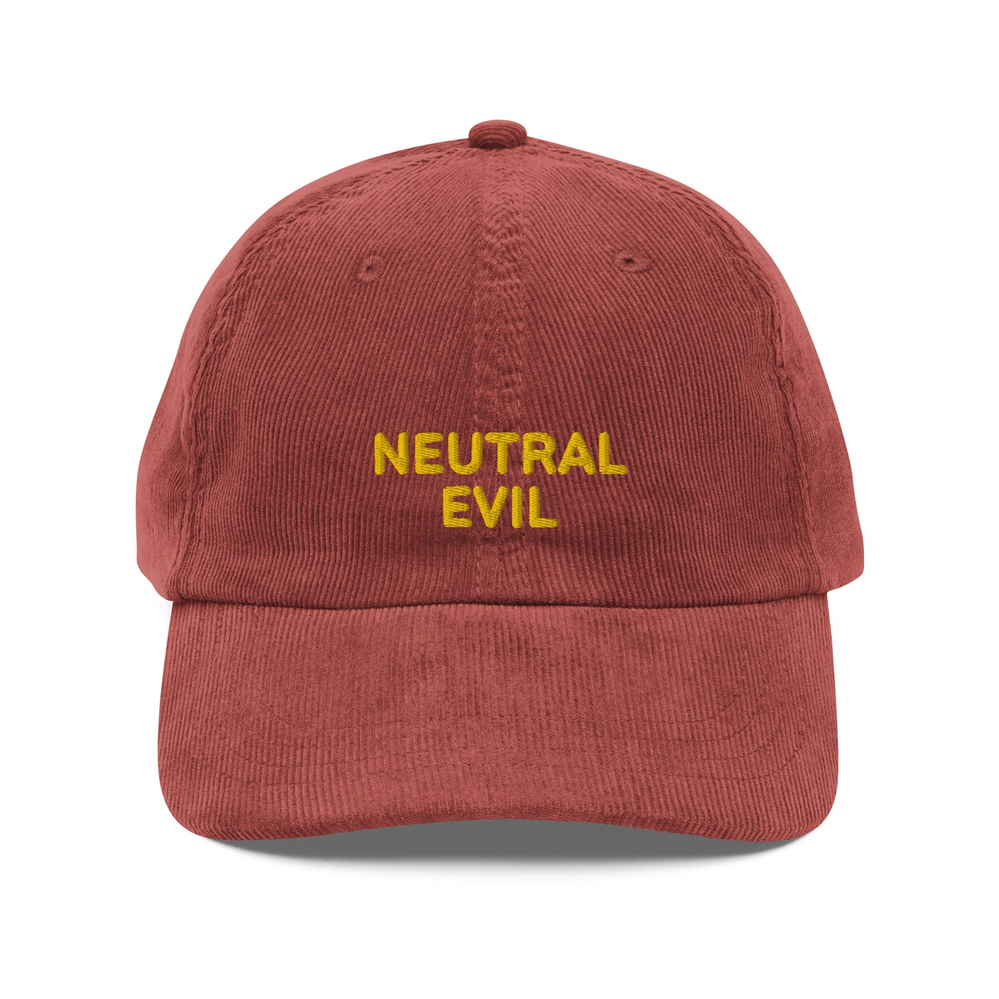 D&D alignment vintage dad cap