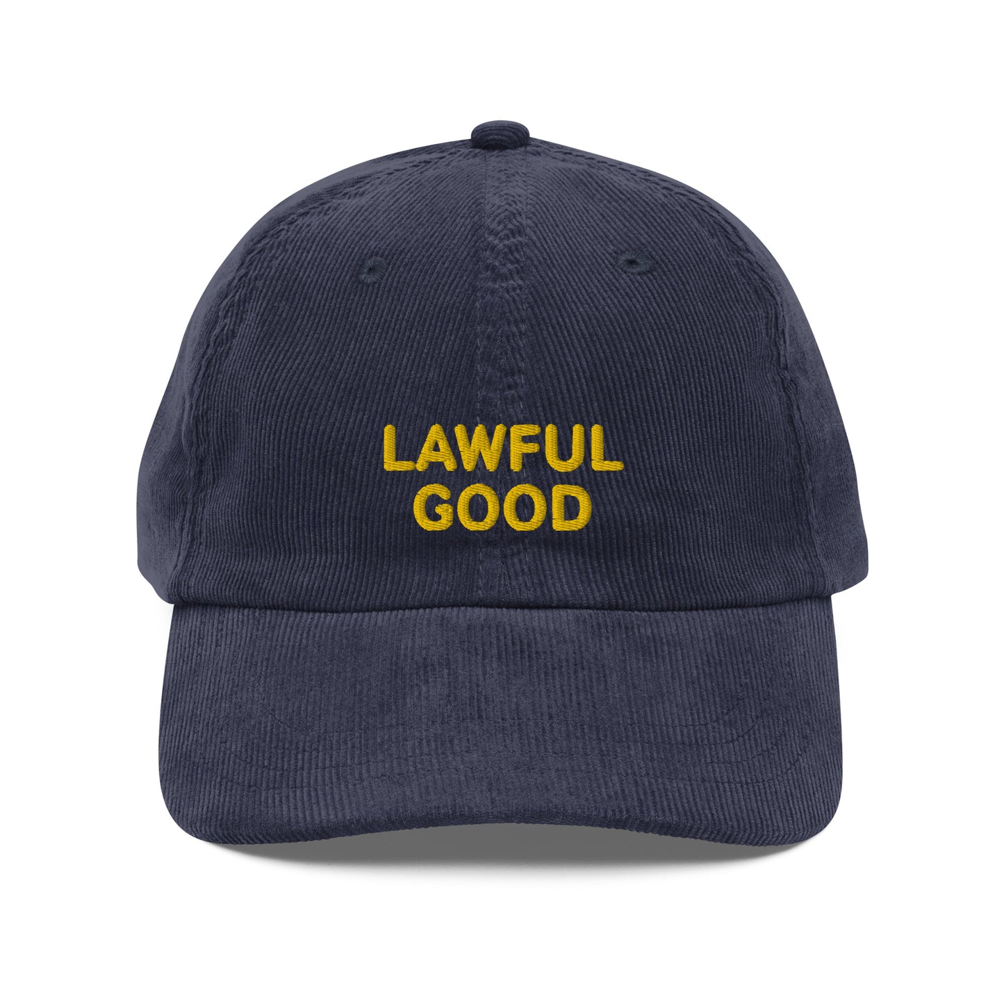 D&D alignment vintage dad cap