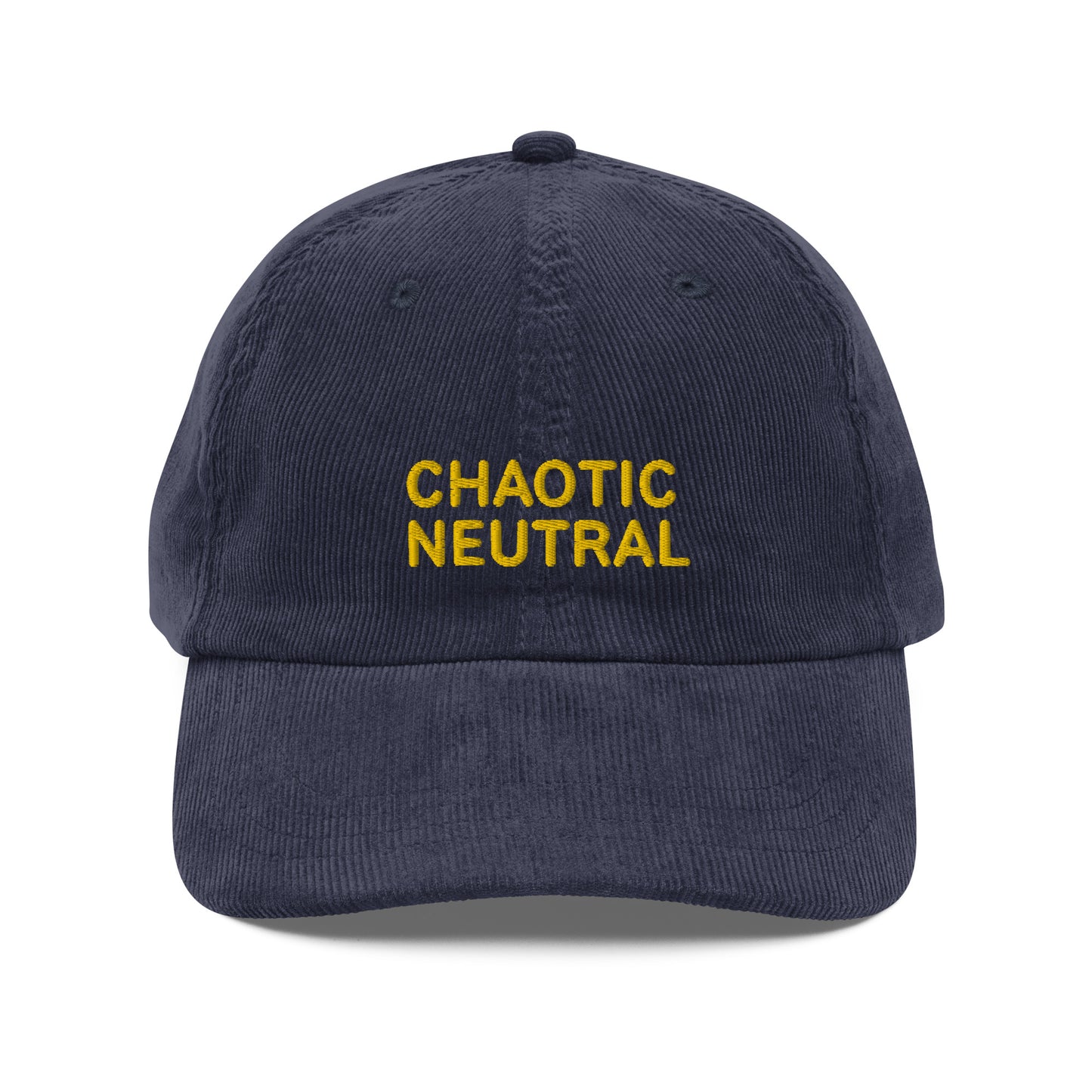 D&D alignment vintage dad cap