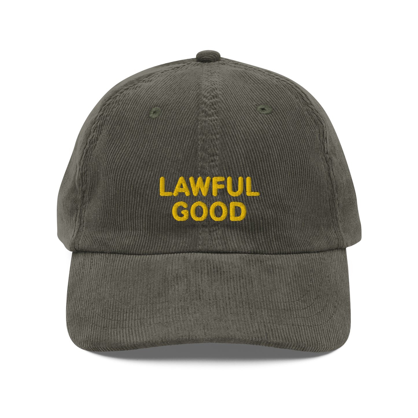 D&D alignment vintage dad cap